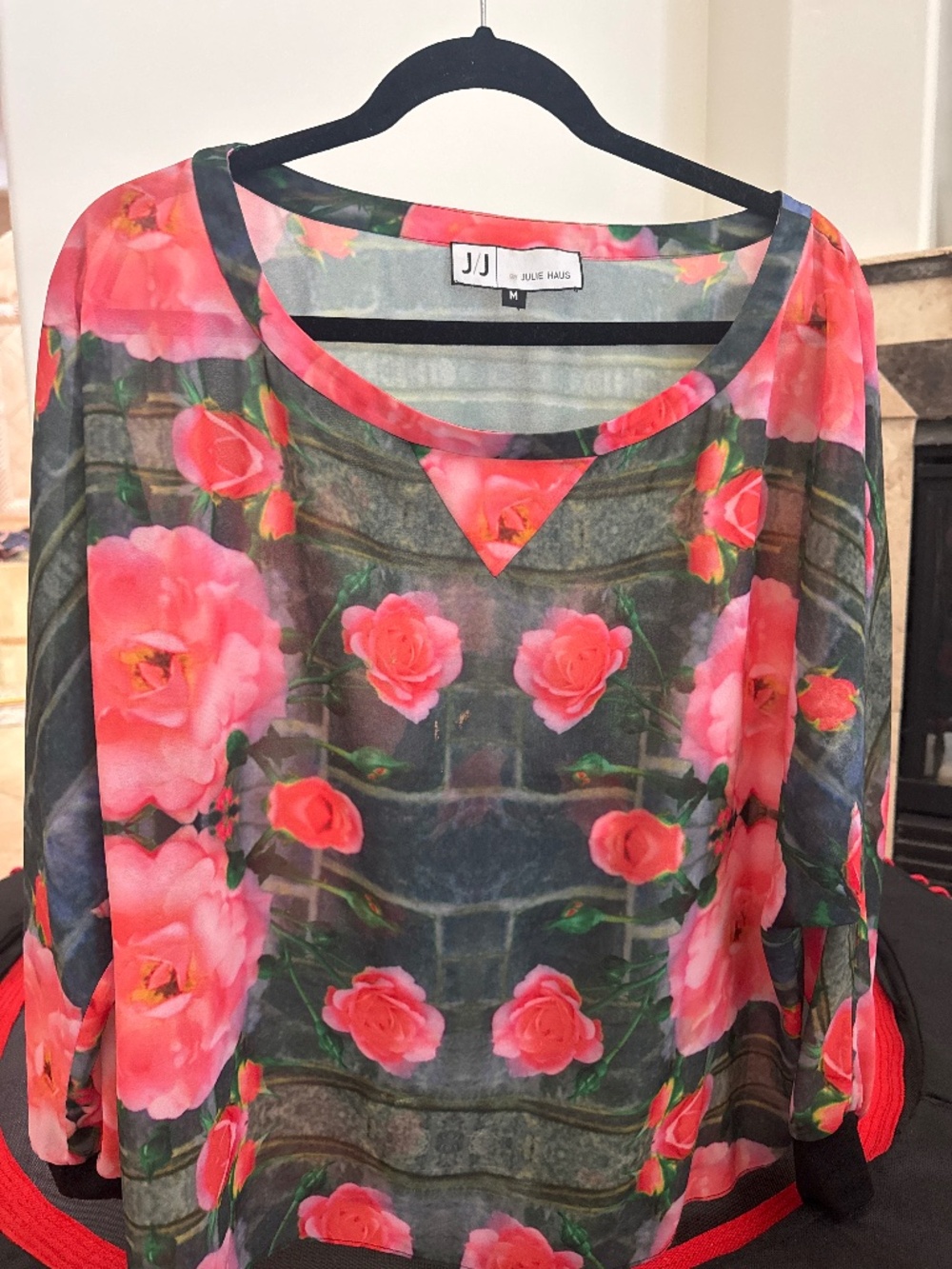 Julie Haus medium floral shirt